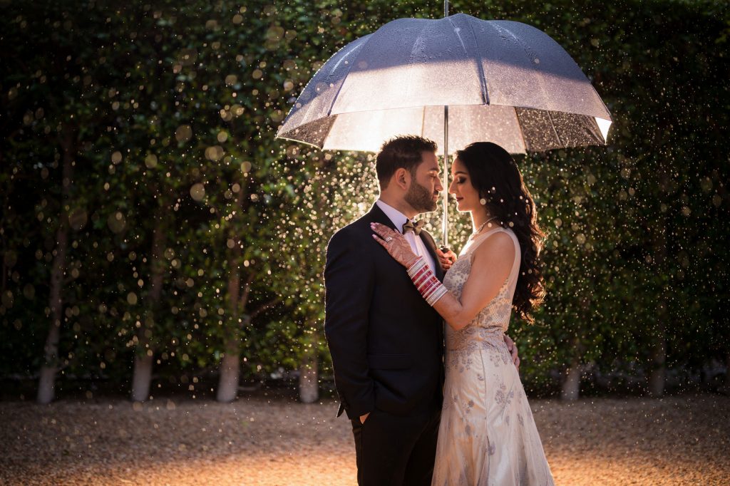 Rainy Day Wedding Photography Concept